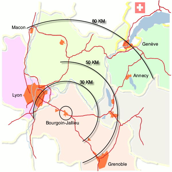 Carte Distances