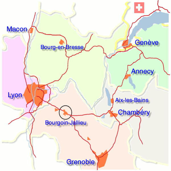 Carte Villes