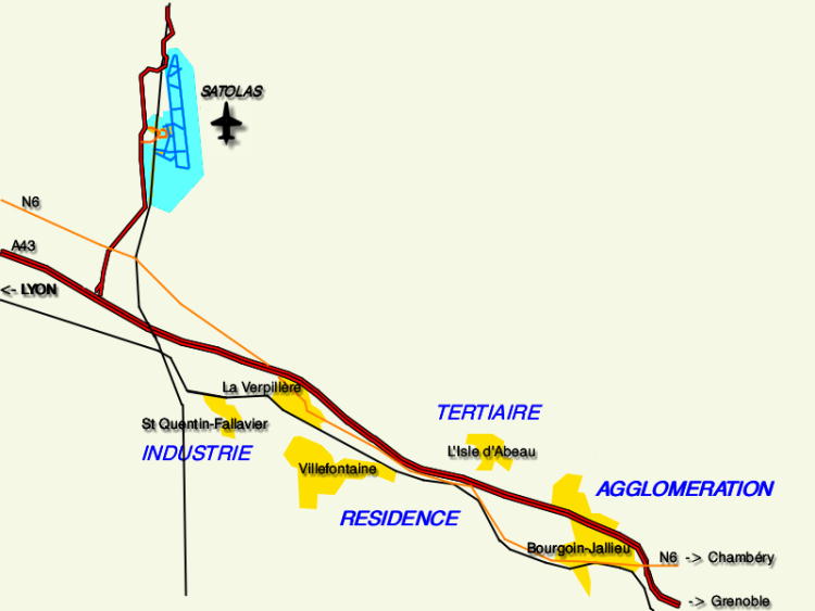 Carte Zones